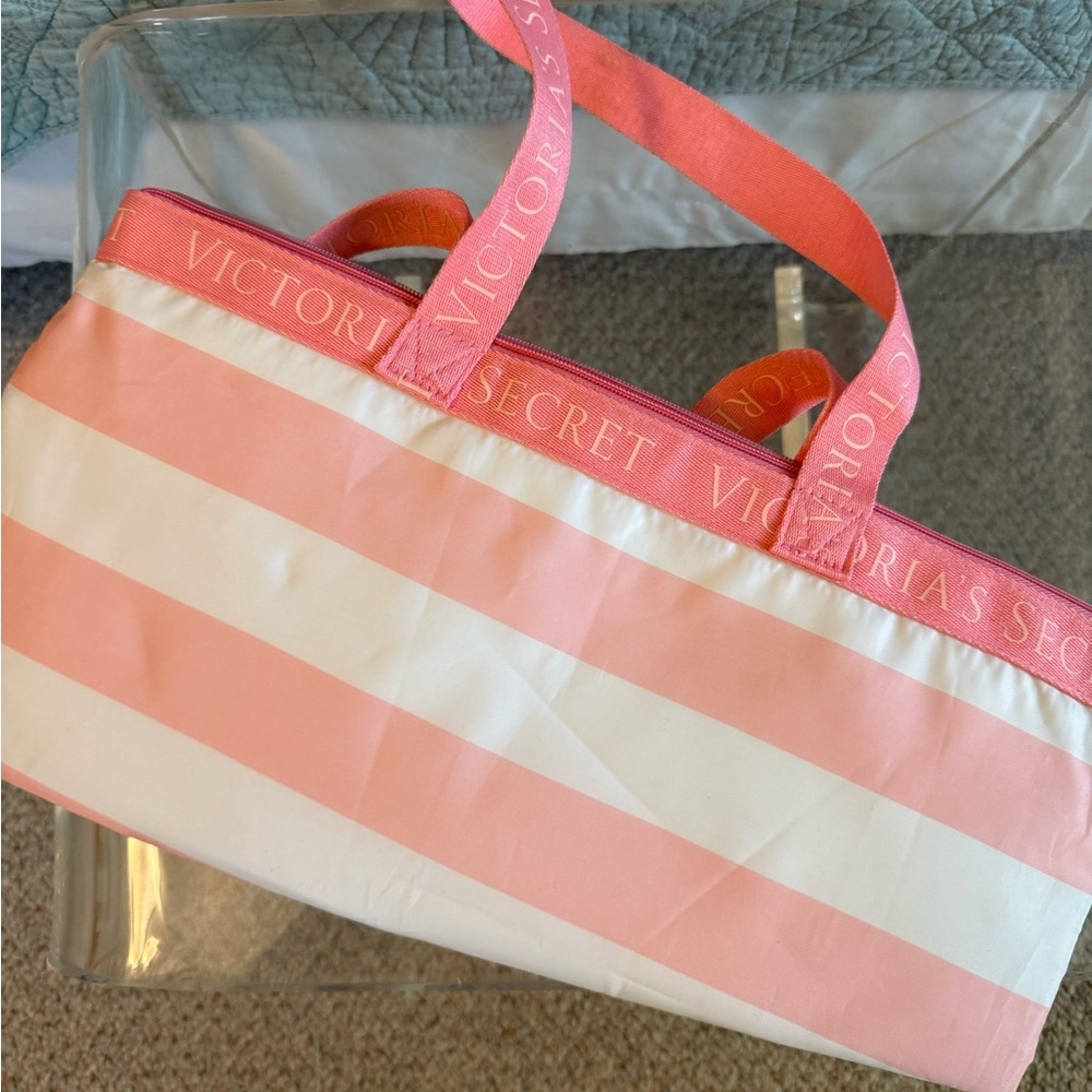 Victoria's Secret Pink and White Tote Bag - Picture 3 of 3